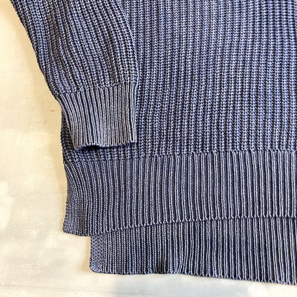 Aerie Sweater Mens Medium Oversized Vneck Knit Long Sleeve Baggy‎ - Picture 4 of 6